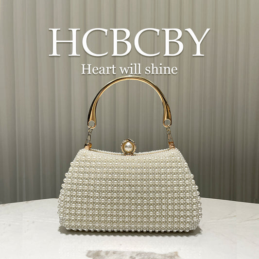 Luxury Rhinestone & Pearl Handbags