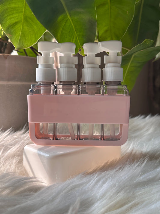 4-in-1 Travel Bottle Set (50ml Each)